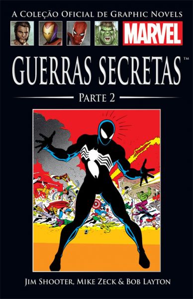 510902 - A Coleção Oficial de Graphic Novels Marvel 07 Guerras Secretas Parte 2