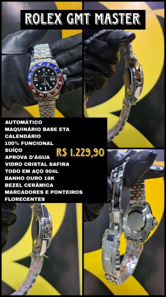 ROLEX GMT DESCRIÇÃO NA IMAGEM