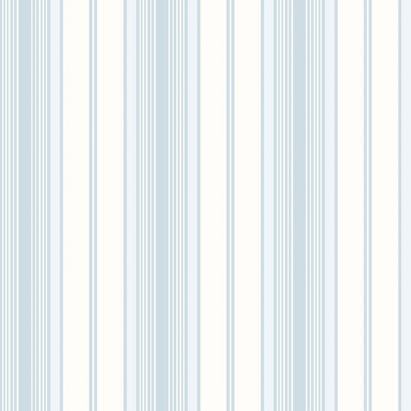 Papel de Parede Bambino's Bobinex (Nacional) - Listras (Tons de Azul/ Branco) 3362