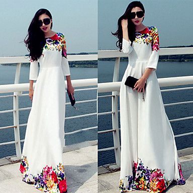 Moda Luxo: Vestido Longo de Ótima Qualidade. Frete Grátis.