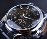 Relógio Masculino Luxo Pulseira De Couro To Alta Qaulidade