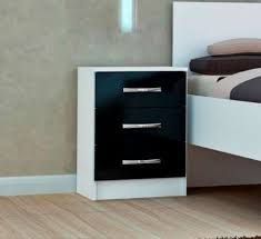 Criado Quissama 3G Branco com Preto AS Moveis