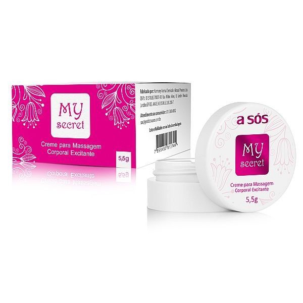 Creme My Secret Excitante Feminino