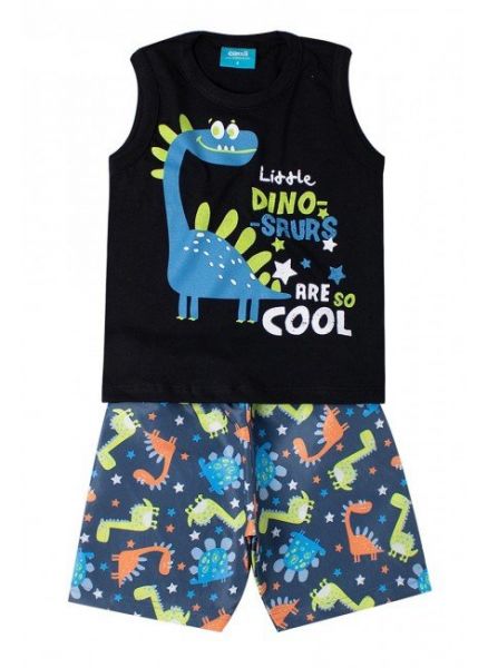 Conjunto Regata Dino Preta