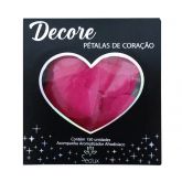 PÉTALAS DE CORAÇÃO DECORE EM CETIM COM AROMATIZADOR AFRODISÍACO 150 UNIDADES SEDUX
