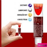 GEL FUNCIONAL HOT 6 GR LOVE SEX  Gel excitante que ativa a circulação dos vasos sanguíneos aumentand