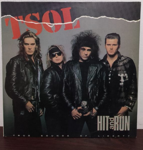 T.S.O.L. - Hit and Run LP Nacional!!!