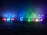 Vela Numero Led Bolo Decoração Festa Aniversário