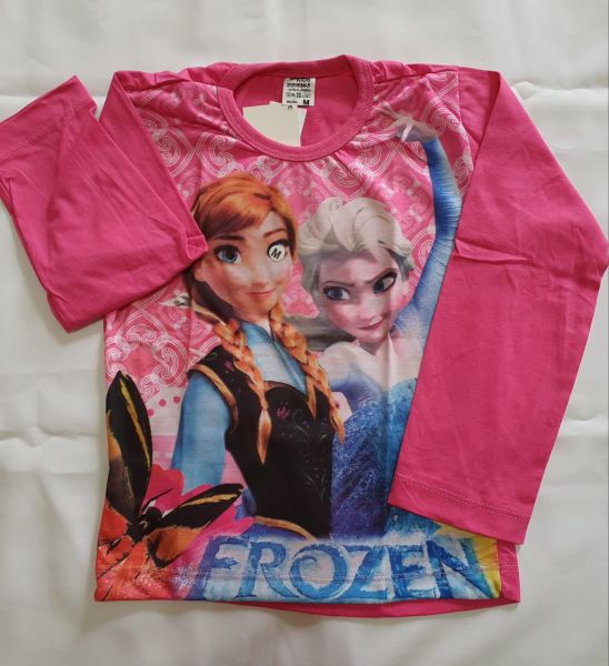 Camiseta Manga longa Frozen - Ref: 0116
