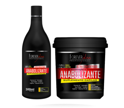 Anabolizante Capilar - Kit Força e Nutrição