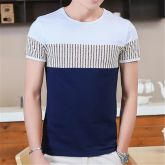 Camisa Masculina Casual Tops Manga Curta Verão Outono Homens89,90