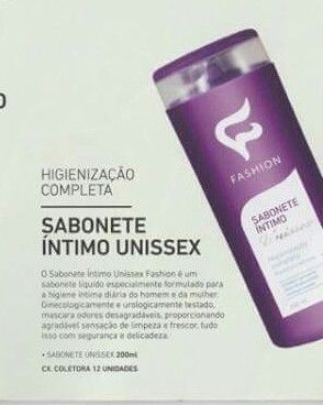 SABONETE ÍNTIMO UNISSX