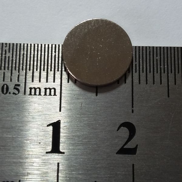 Imã De Neodimio 10mm x 1mm