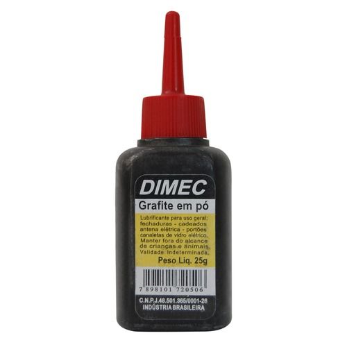 Grafite Lubrificante Em Pó 25gr - Dimec (Cod:0036)