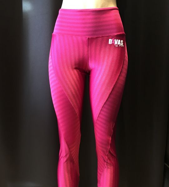 CALÇA FITNESS CIRRE TEXTURIZADA BORDO