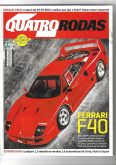 Revista Quatro Rodas 698 Ferrari F40 Edição Especial de Colecionador 57 Anos Editora Abril 2017