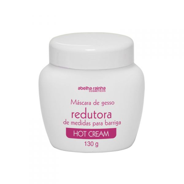 3648 HOT CREAM - MÁSCARA DE GESSO REDUTORA DE MEDIDAS PARA BARRIGA -130 G