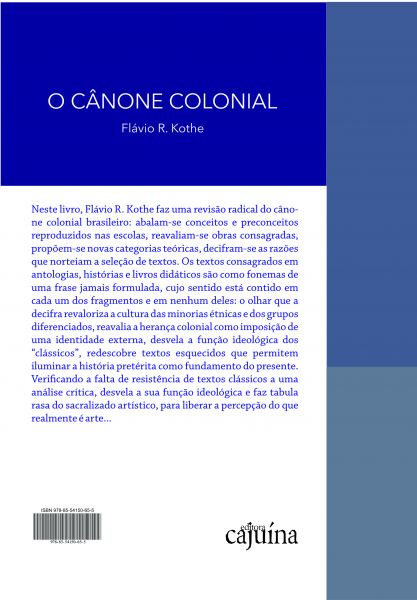 O cânone colonial