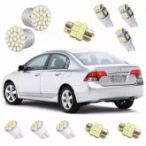 Kit Completo Lampadas Led Honda New Civic
