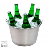 Kit Com 05 Baldes Para Gelo E Cerveja 9L