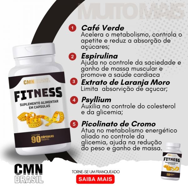 CMN SUPLEMENTO FITNESS-90 CÁPSULAS