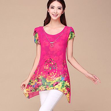 Moda Luxo: Blusa Chifon, de Ótima Qualidade. Frete Grátis.