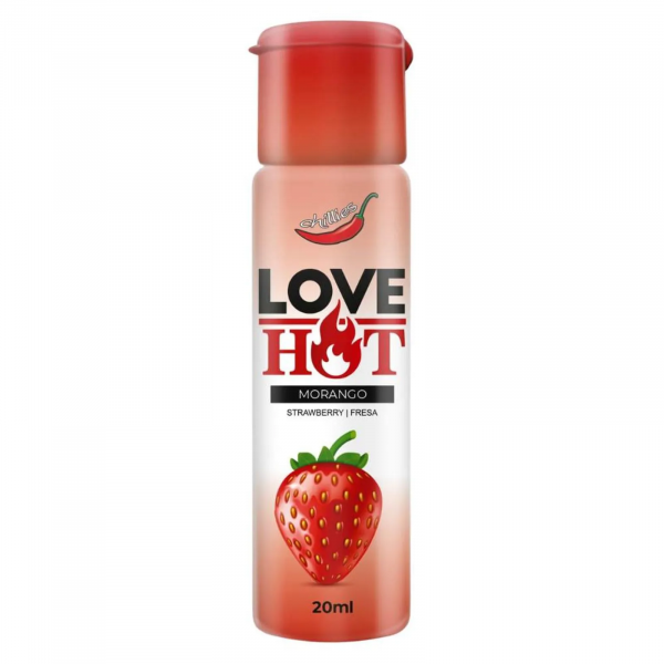 Óleo Comestível Esquenta Morango 20ml Chillies