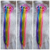 Aplique mechas coloridas