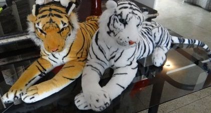 Tigre de pelúcia