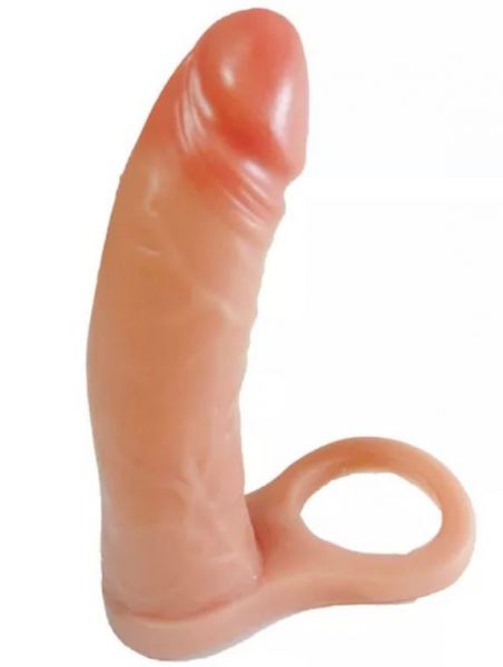 ANEL COMPANHEIRO COM PRÓTESE 13,7 X 3 CM COR BEGE