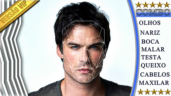 COMBO IAN SOMERHALDER (Golden Ratio face)