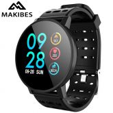 Makibes t3 smart watch ip67 à prova d 'água atividade rastreador de fitness hr pressão arterial de o