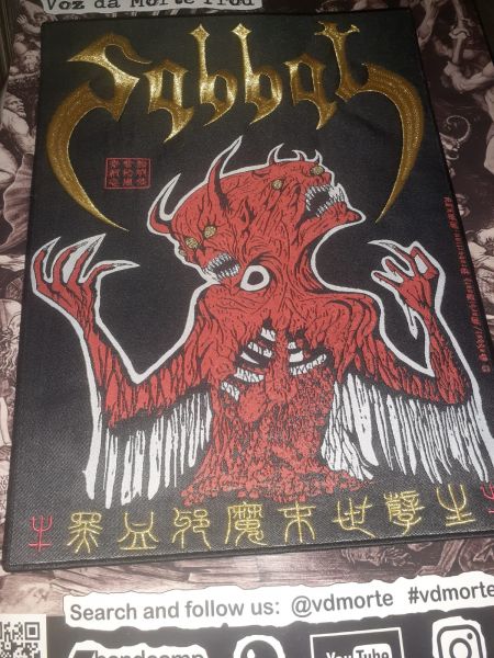 Sabbat - Born by Evil Blood (Patch Costa Bordado)