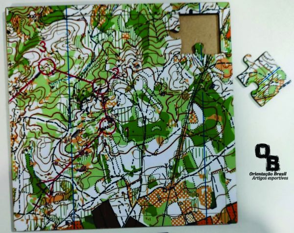 Quebra-cabeça MDF -  25 peças