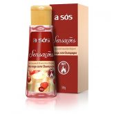 Gel Comestível Hot sabor Morango com Champanhe