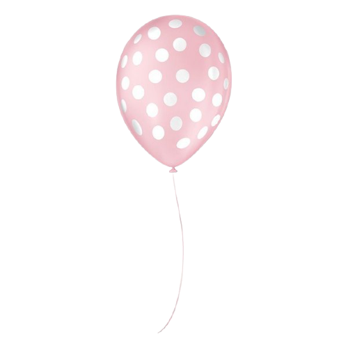 Balão Decorado Bolinhas Nº9 25un