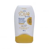 3128 RAINHA SOLAR - BLOQUEADOR SOLAR FACIAL EM GEL CREME - FPS-30 - 60 G