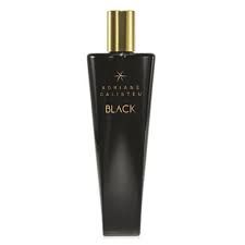 Colônia Desodorante Feminina Adriane Galisteu Black, 100ml