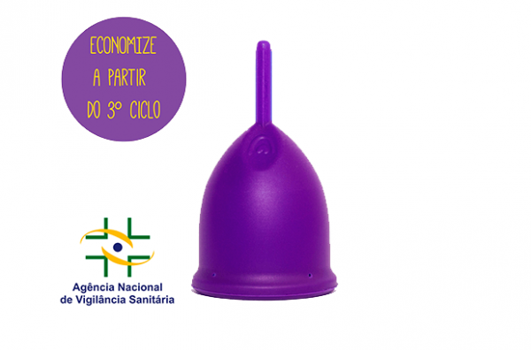 .Novo Violeta Cup - Tamanho A - Violeta