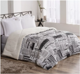 Coberdrom Casal Queen Winter Dupla Face De Sherpa (EXCLUSIVO) cod. 013