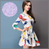 Vestido Pássaros