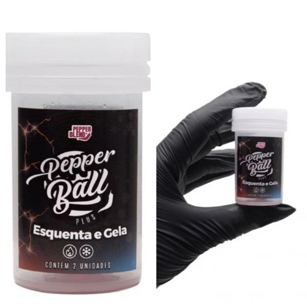 PEPPER BALL PLUS ESQUENTA ESFRIA DUPLA 3G PEPPER BLEND