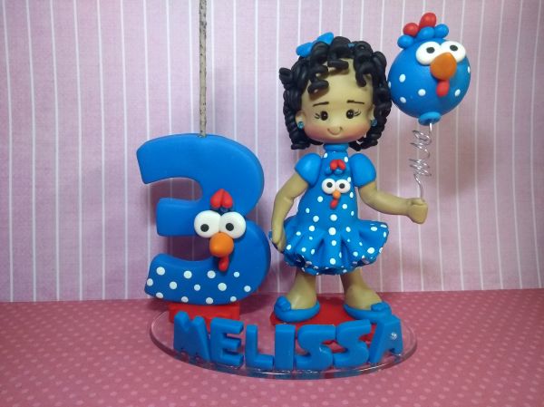 topinho da galinha pintadinha 1 ano