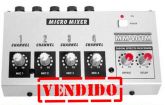 Micro Mixer 5 Canais