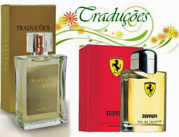 Traduções Gold Nº 60 Masculino Concorrente: Ferrari Red 100 ml