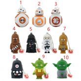 Pen Drive Star Wars Colecionáveis 1 GB