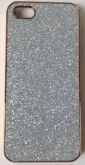 CASE GLITTER PRATA PARA IPHONE 5 E 5S