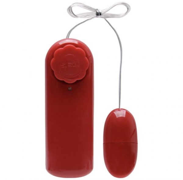 BULLET MINI VIBRADOR MULTIVELOCIDADES VIP MIX COR VERMELHO
