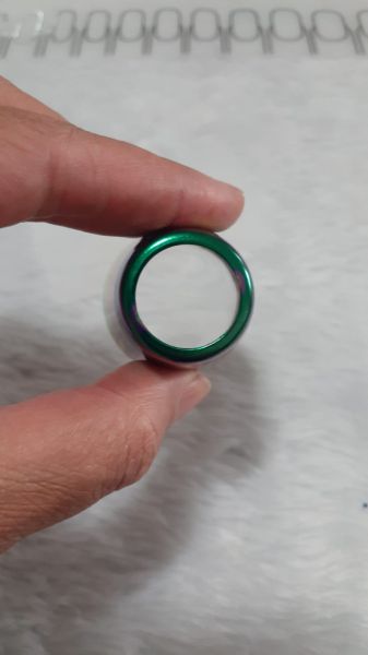 Carimbo Luneta com borracha transparente mais raspador