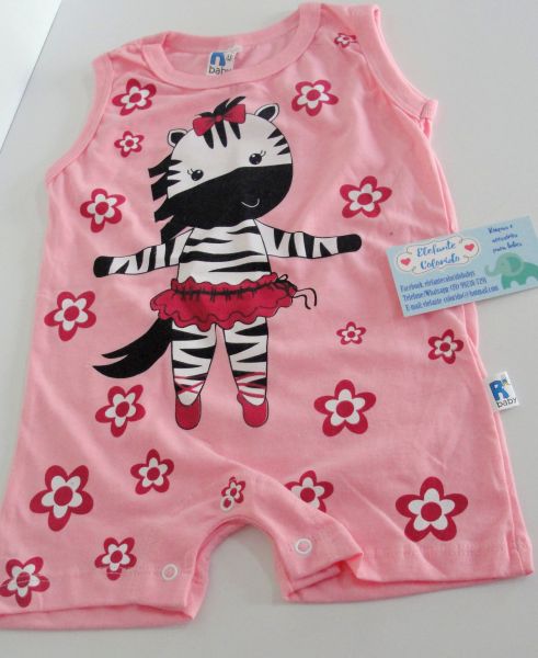 Macacão Zebra